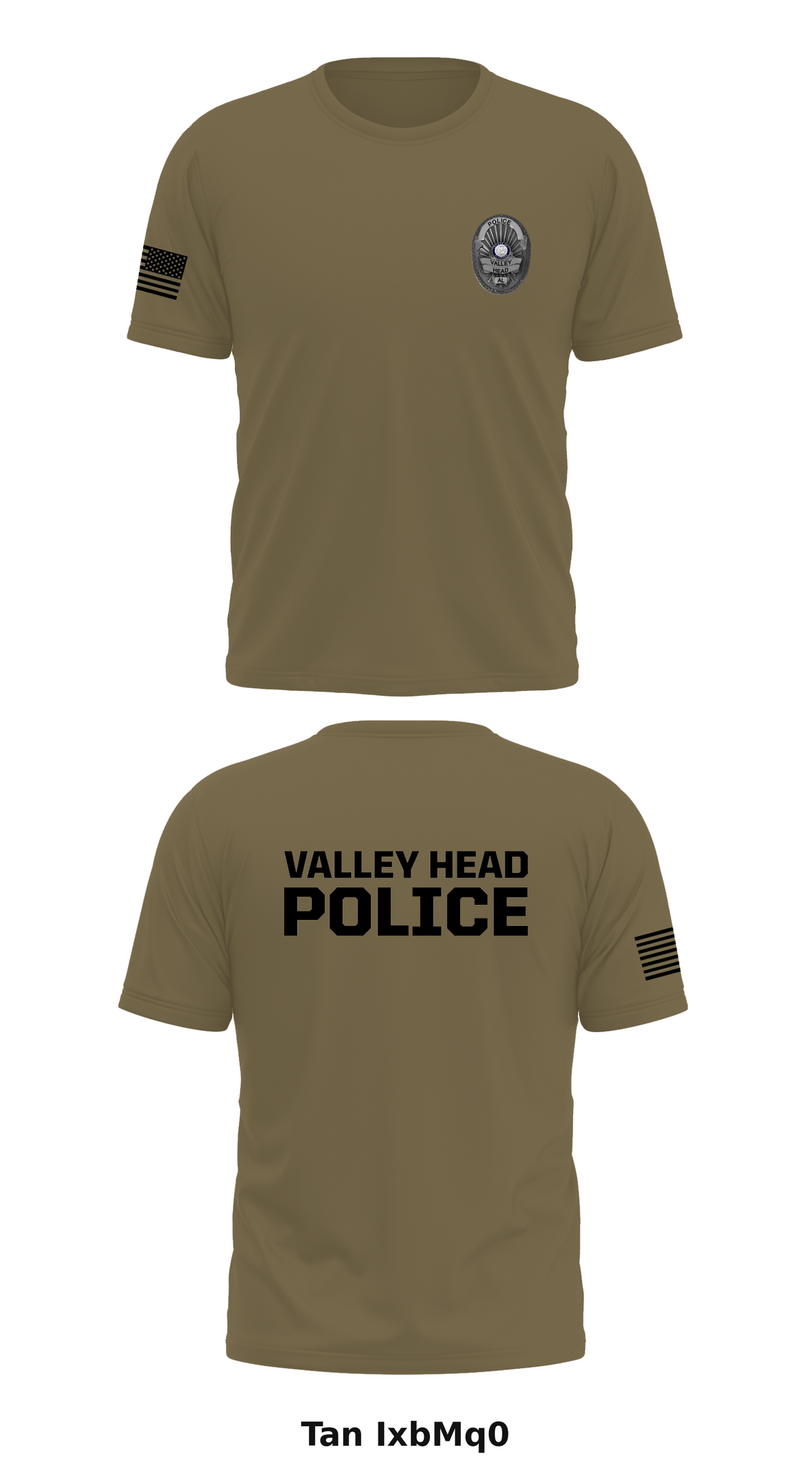 Valley Head Police  Store 1 Core Men's SS Performance Tee - IxbMq0