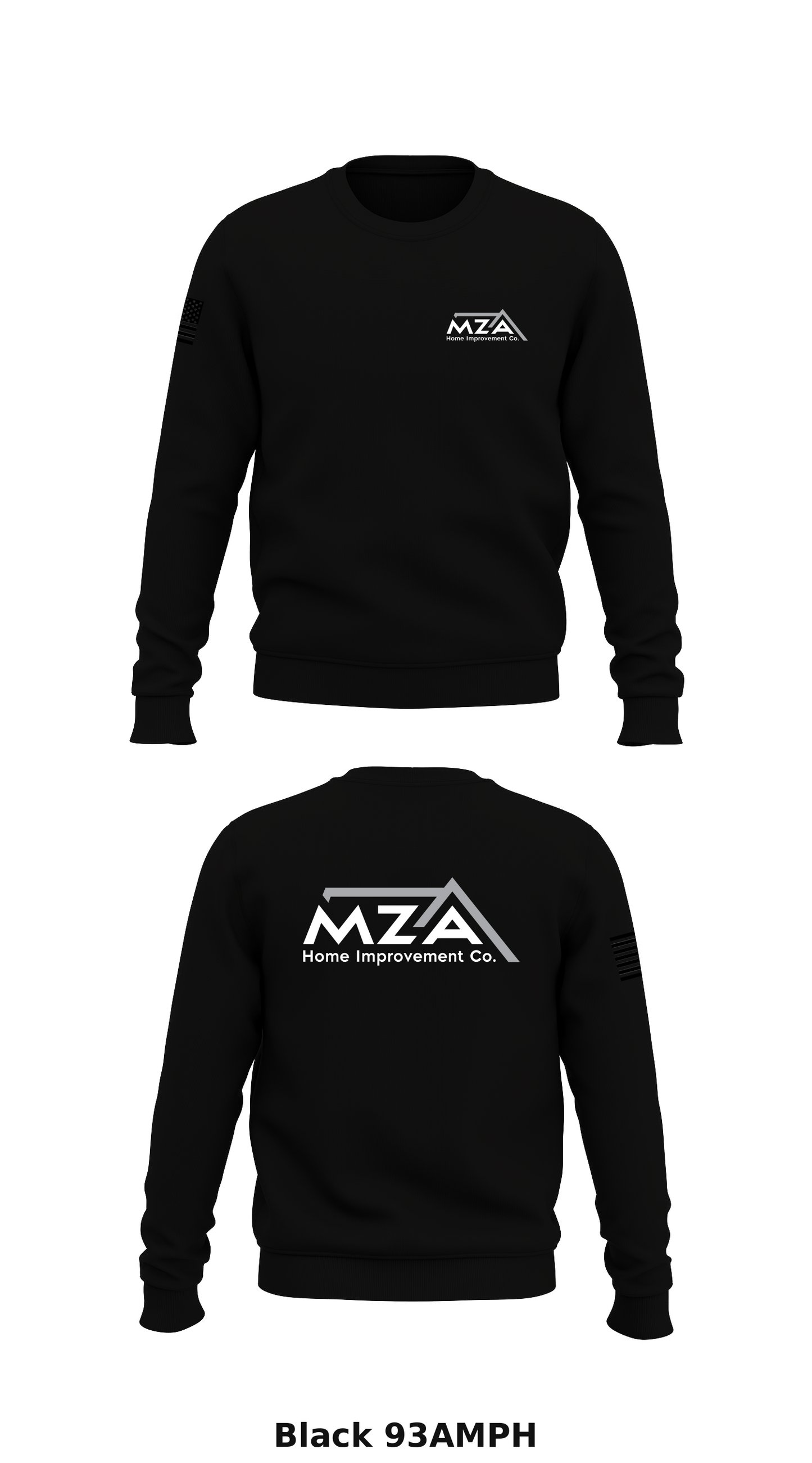Renovol Store 1 Core Men's Crewneck Performance Sweatshirt - 93AMPH