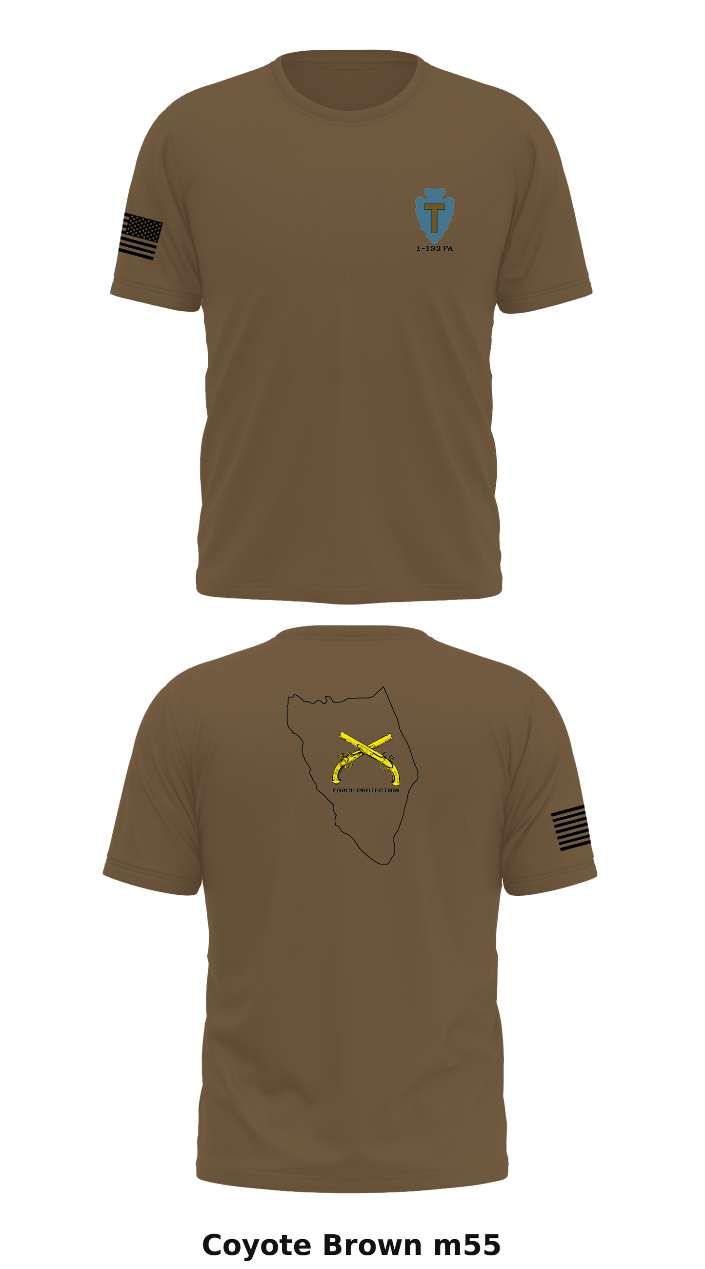 1-133 FA Store 1 Core Men's SS Performance Tee - m55