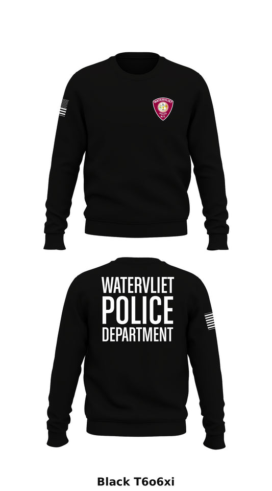 Watervliet police department  Store 1 Core Men's Crewneck Performance Sweatshirt - T6o6xi