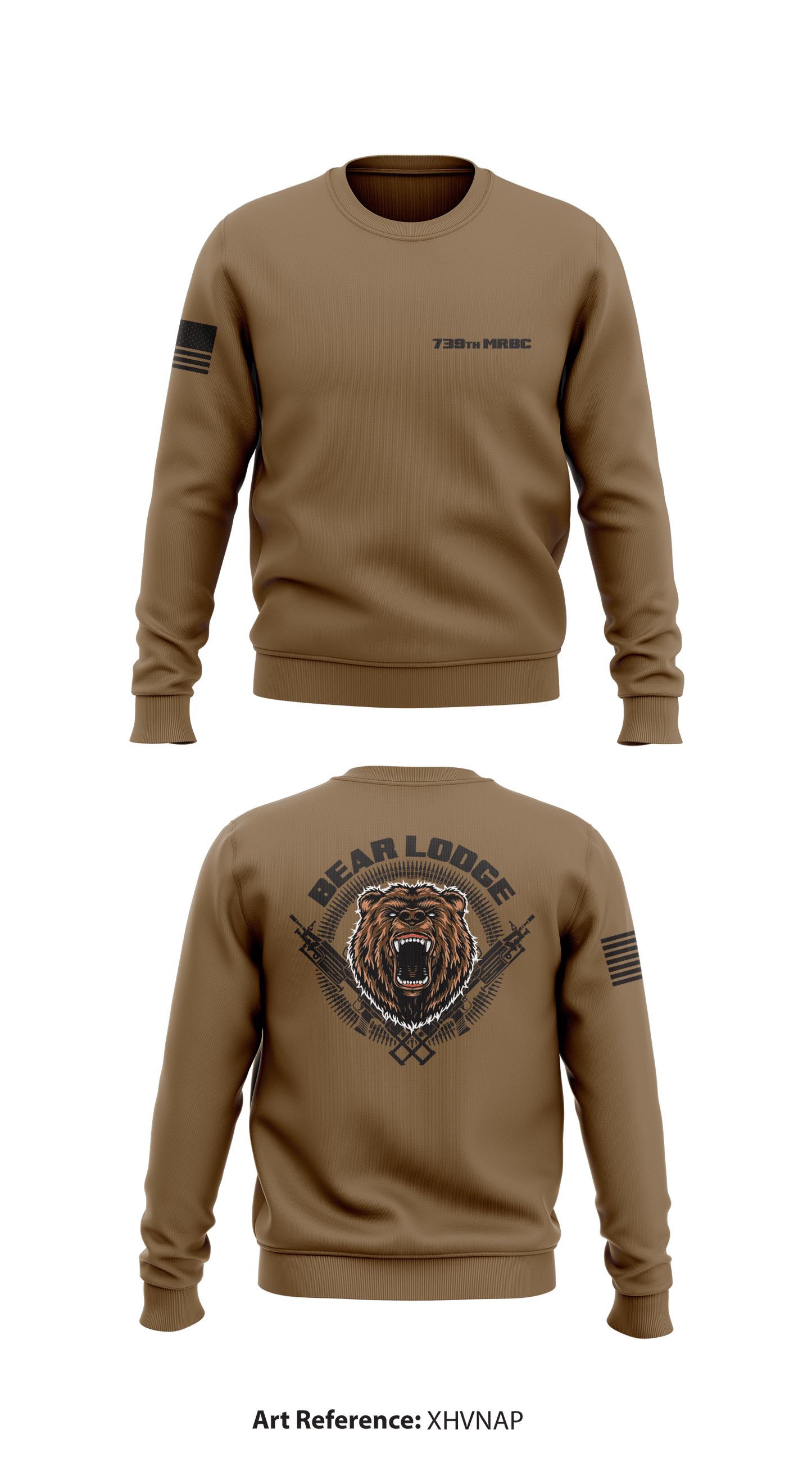 739th MRBC Store 1 Core Men's Crewneck Performance Sweatshirt - XHVNaP
