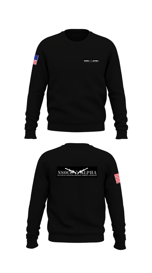 NSOCC- A Store 1 Core Men's Crewneck Performance Sweatshirt - 67941615934