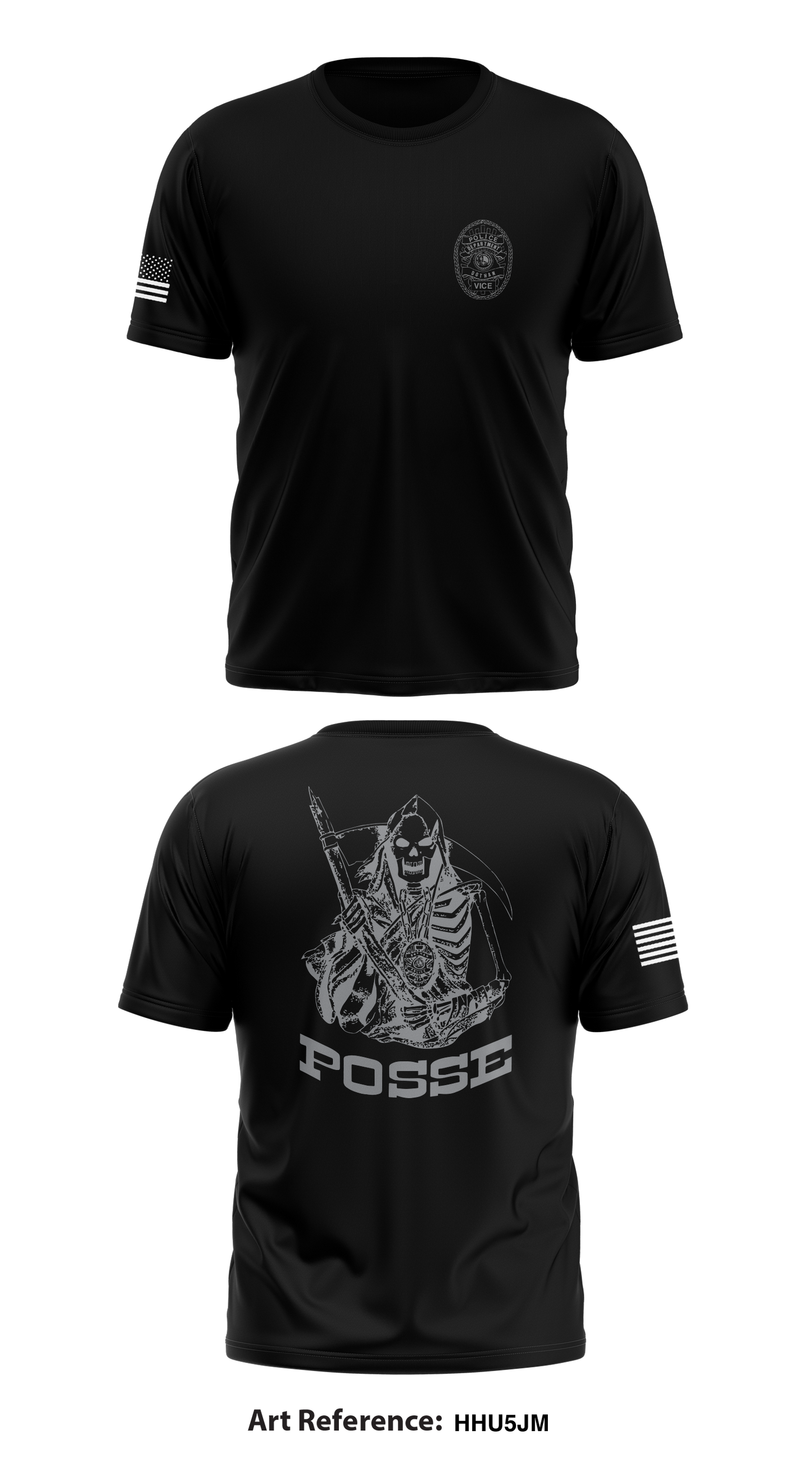 Dothan Narcotics Division  Store 1 Core Men's SS Performance Tee - Hhu5jm - -Vice-
