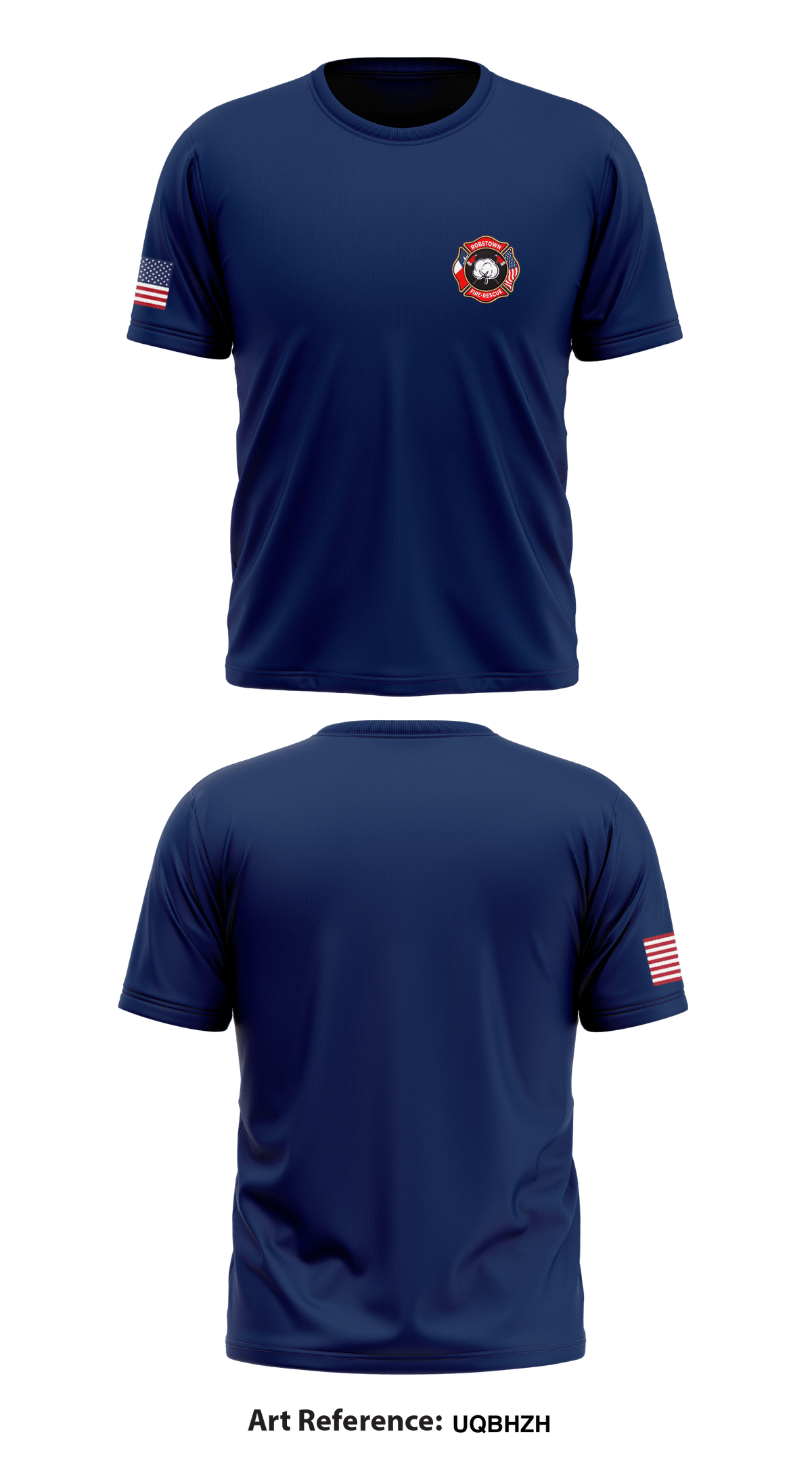 Robstown Volunteer Fire Department  Store 1 Core Men's SS Performance Tee - UQbhzH