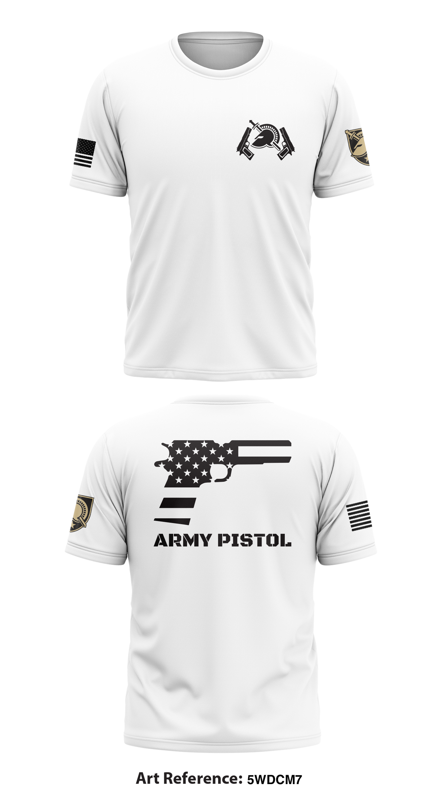 Army PistolArmy Pistol Store 1 Core Men's SS Performance Tee - 5WDcm7
