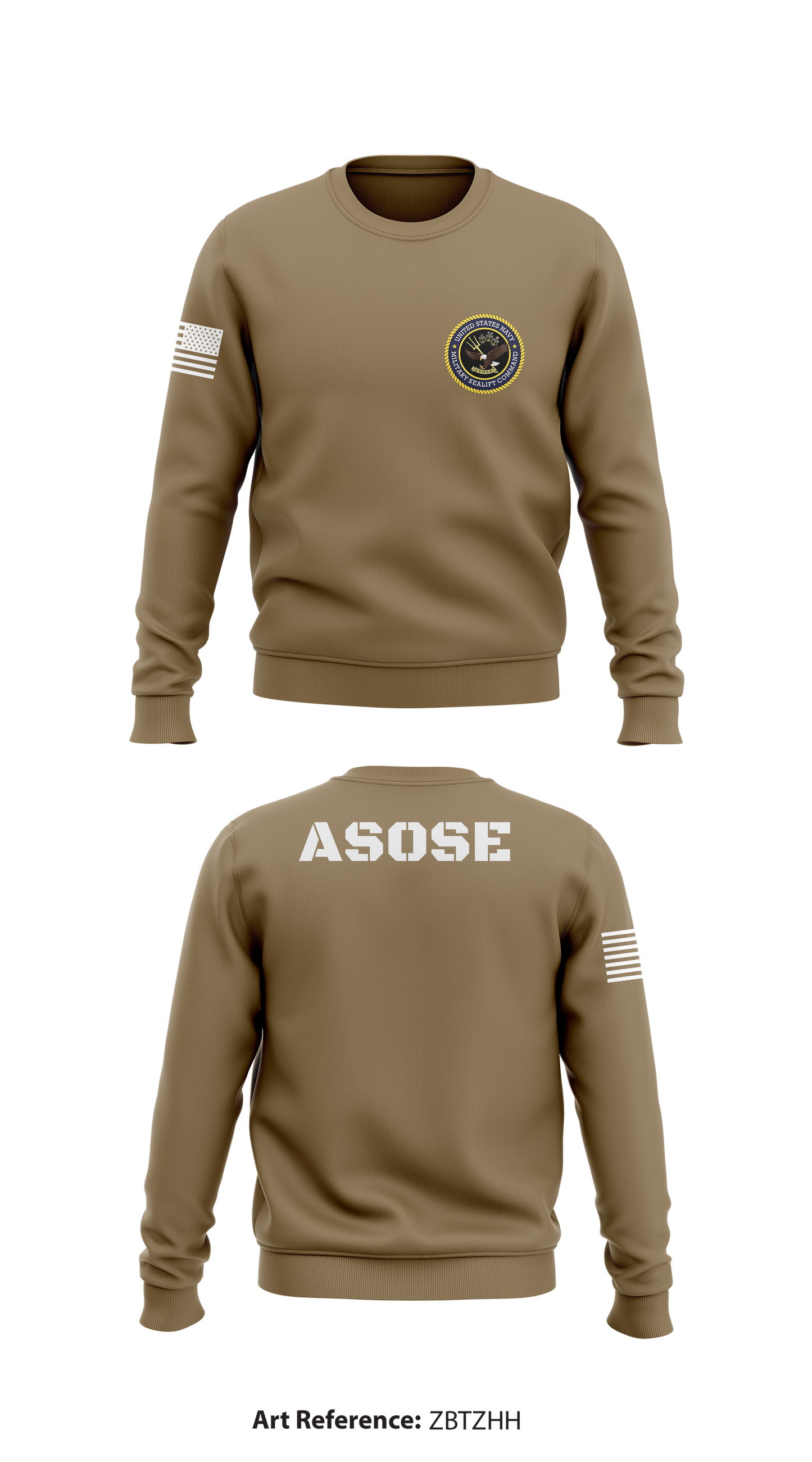 ASOSE Store 1 Core Men's Crewneck Performance Sweatshirt - zBtZHH