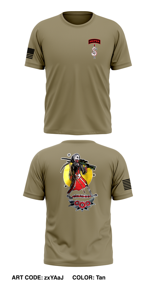 HHC 2-198 Sniper Section Store 1 Core Men's SS Performance Tee - zxYAaJ