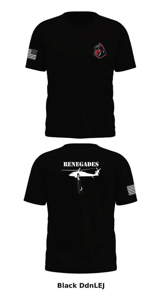 E Co, 5BN, 101st CAB Store 1 Core Men's SS Performance Tee - DdnLEJ