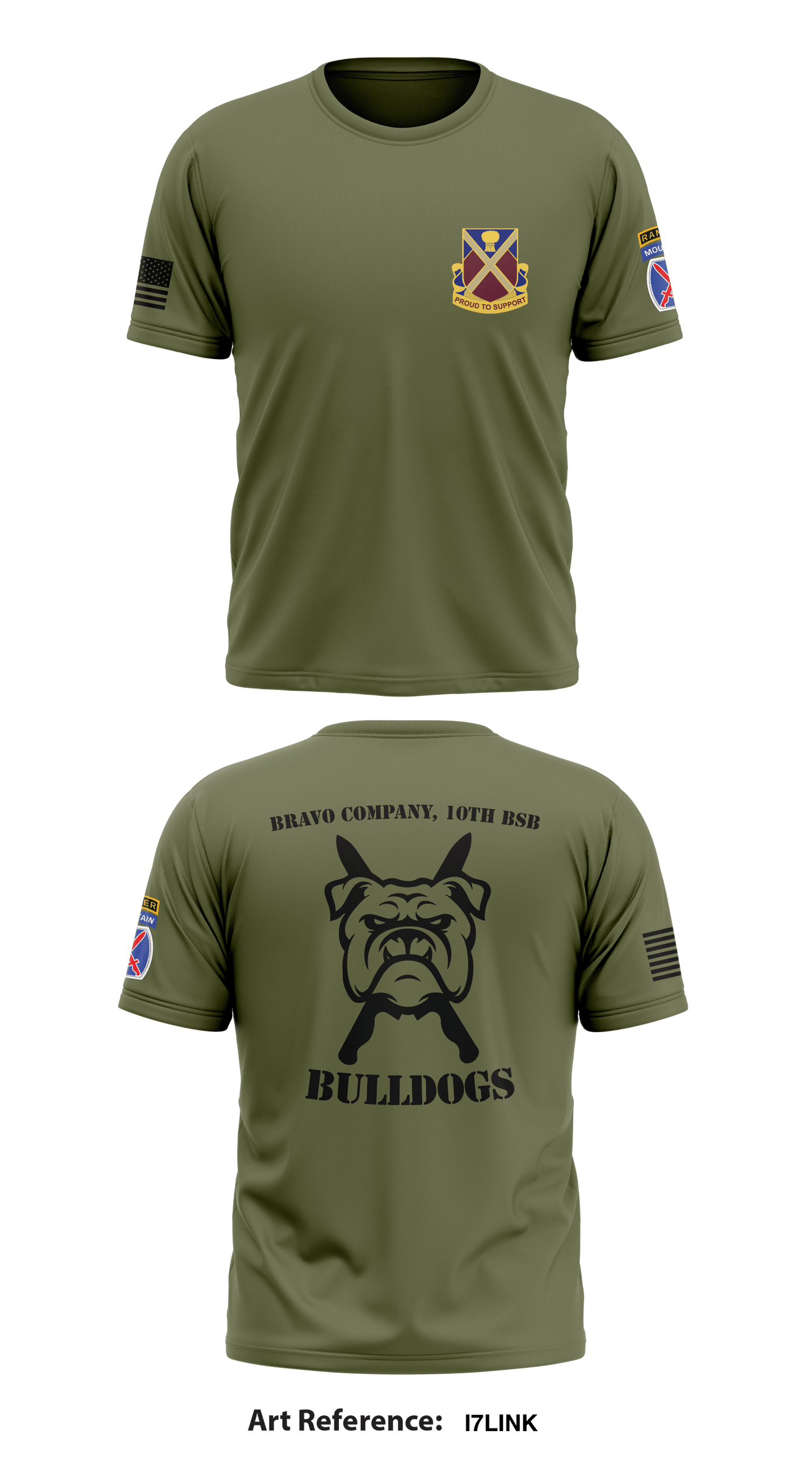 Bravo Company, 10th BSB Store 1 Core Men's SS Performance Tee - i7LInK