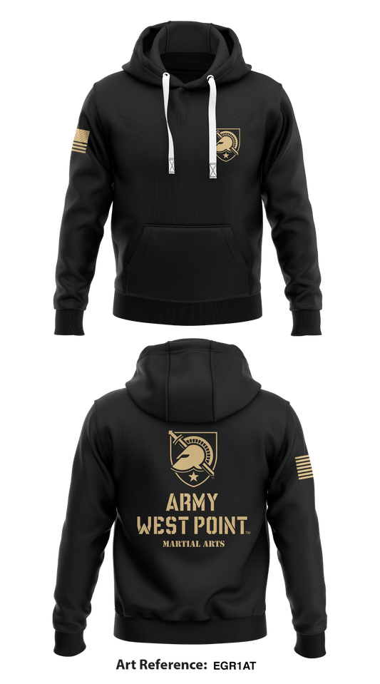 West Point Martial Arts Store 1  Core Men's Hooded Performance Sweatshirt - eGR1at