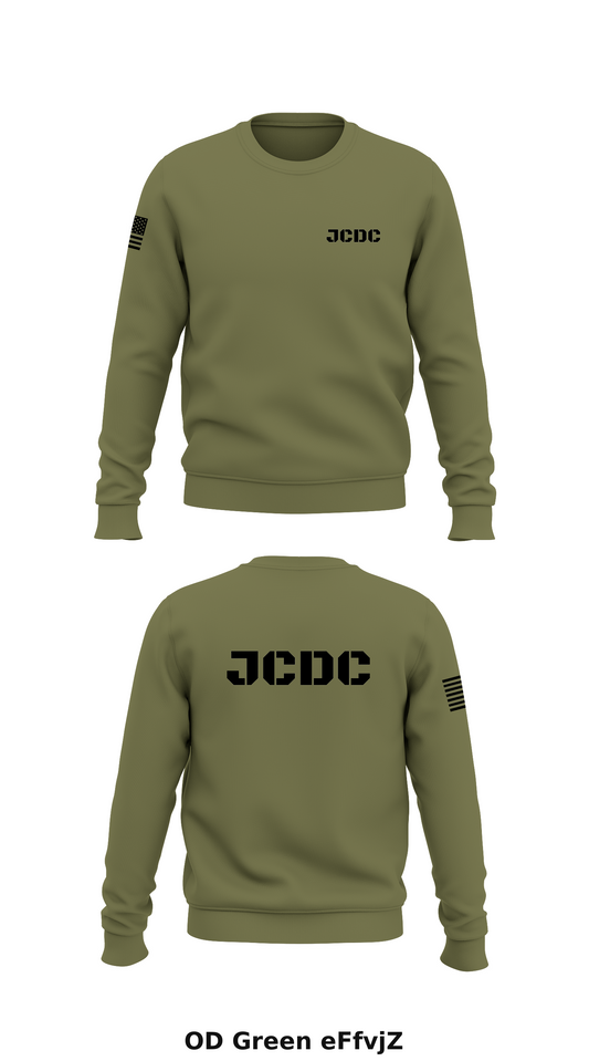 JCDC Store 1 Core Men's Crewneck Performance Sweatshirt - eFfvjZ