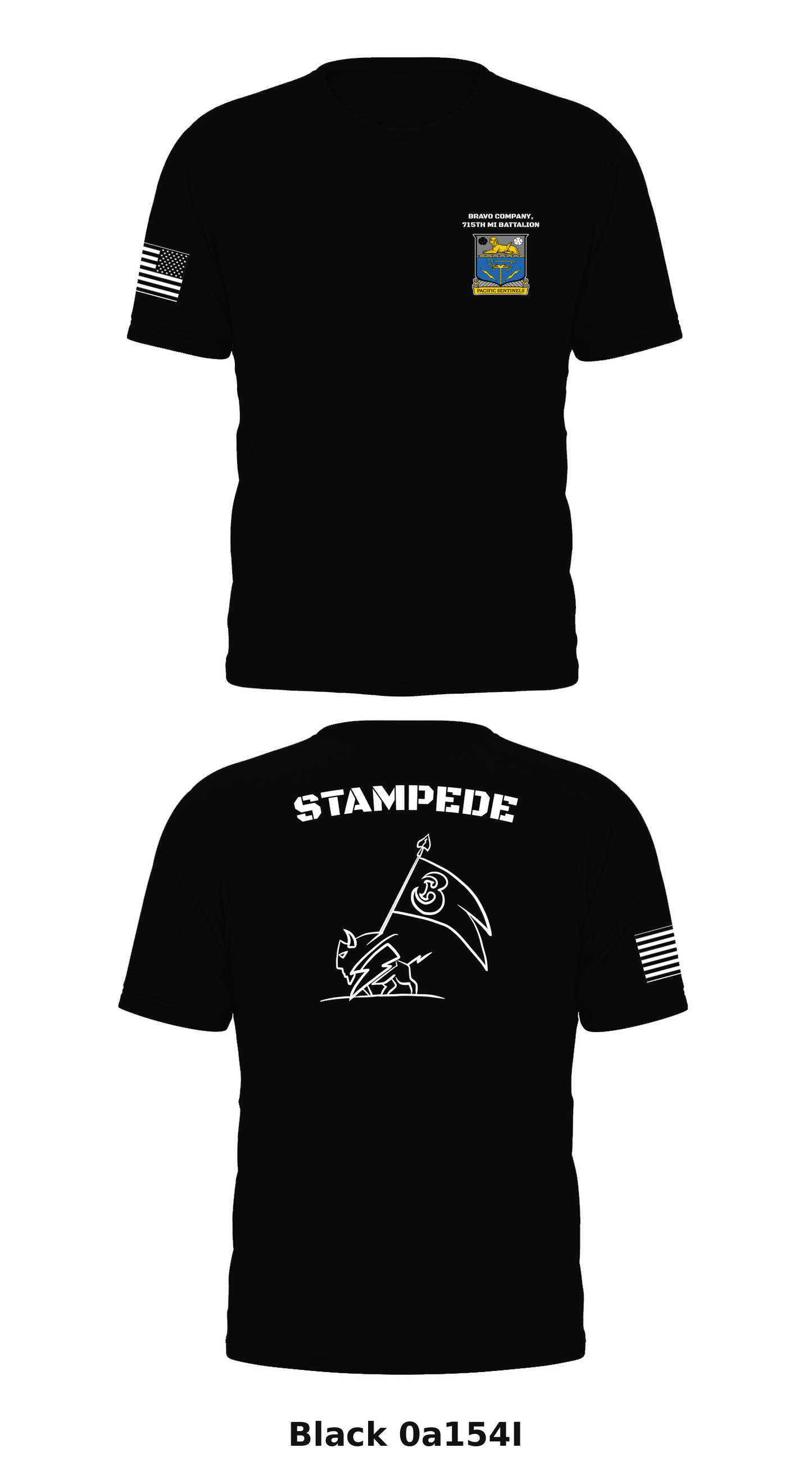 B Co, 715th MI Bn Store 1 Core Men's SS Performance Tee - 0a154I