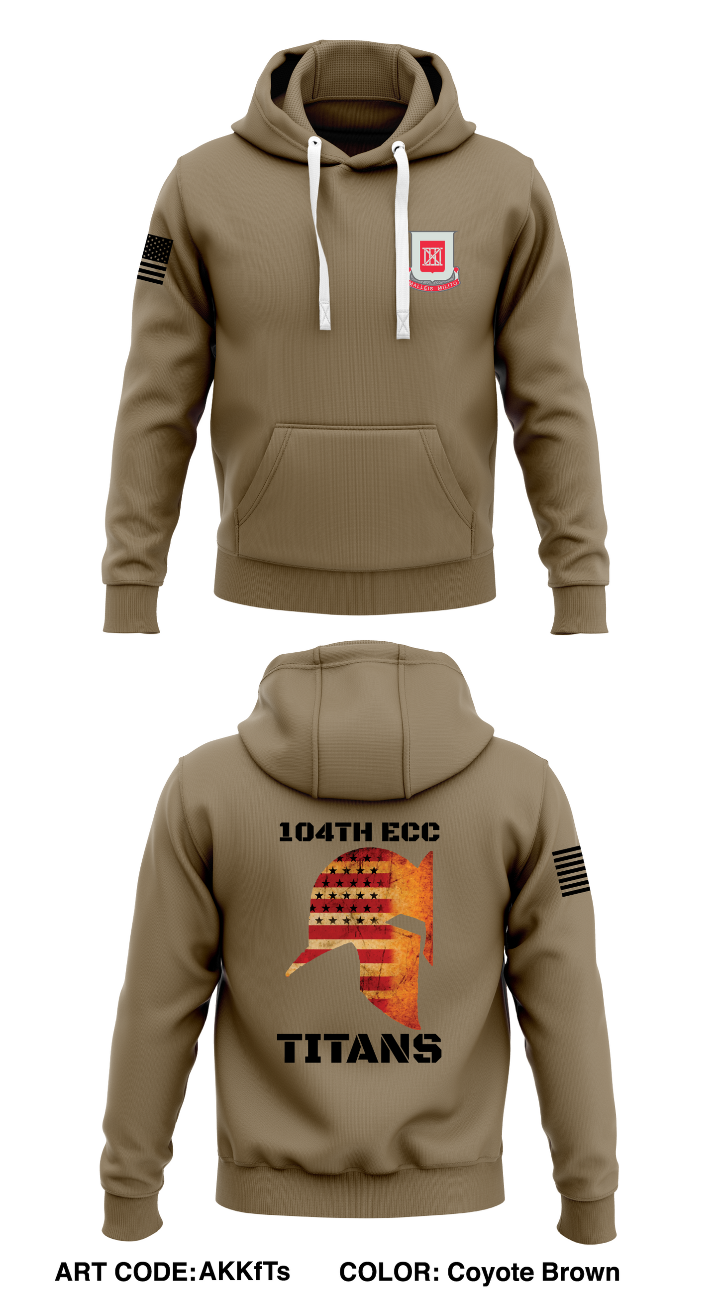 14th ECC Store 1  Core Men's Hooded Performance Sweatshirt - AKKfTs
