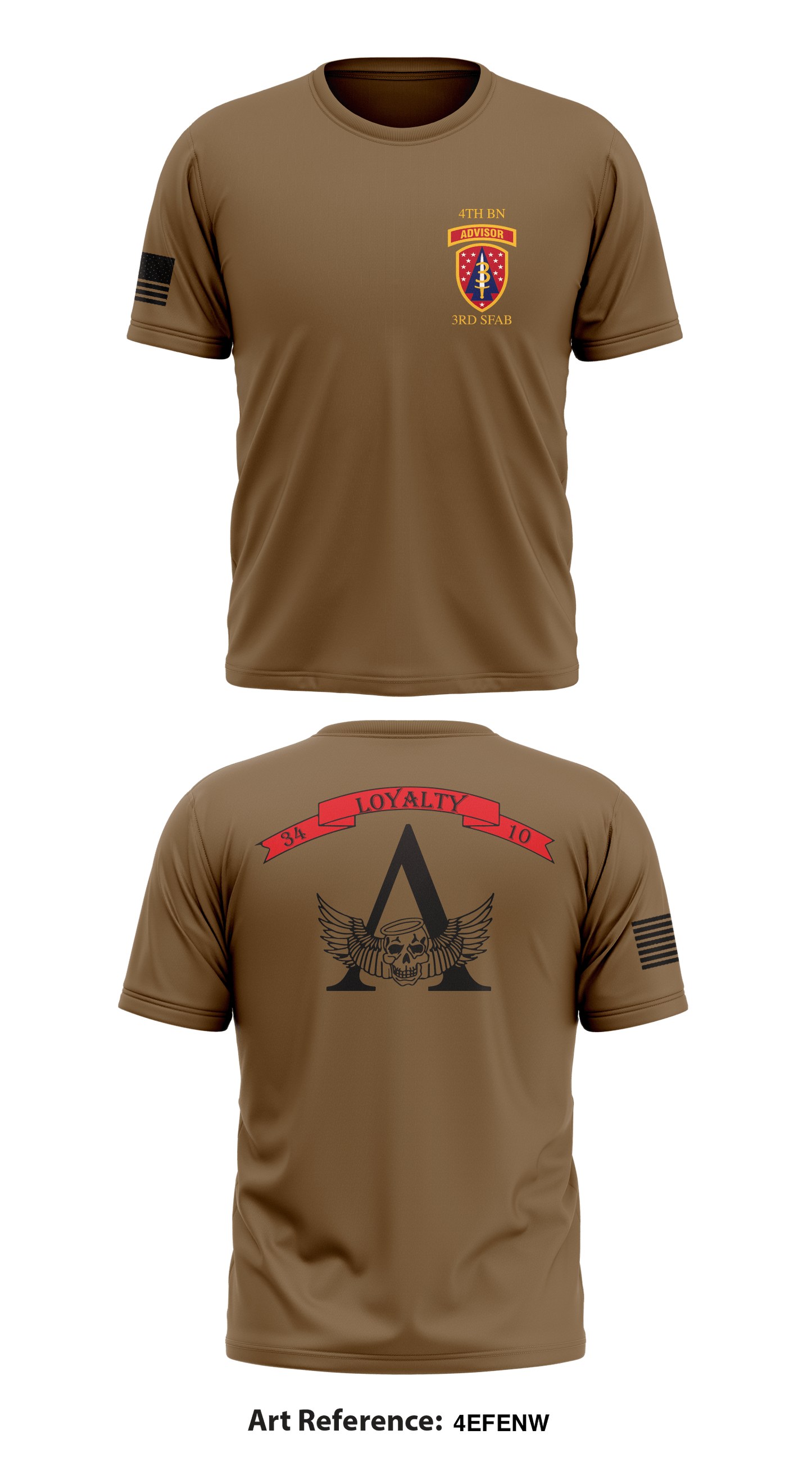 Alpha Battery, 4th BN, 3SFAB Team 3410 Store 1 Core Men's SS Performance Tee - 4EfENW