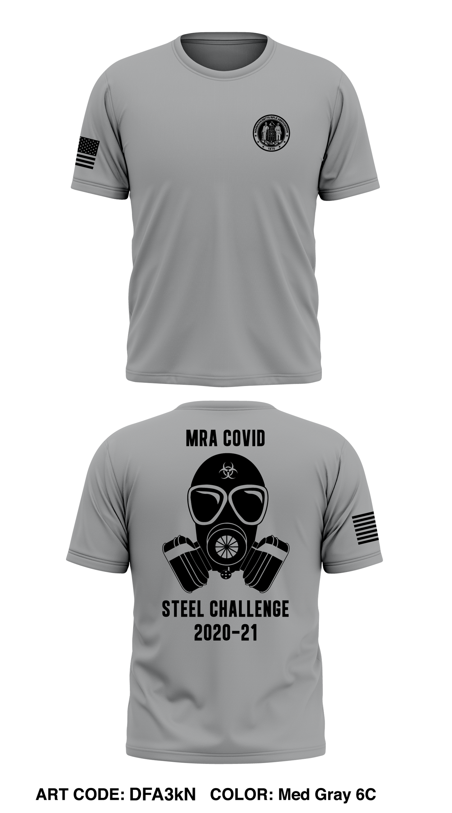 Mass Rifle Association Store 1 Core Men's SS Performance Tee - DFA3kN