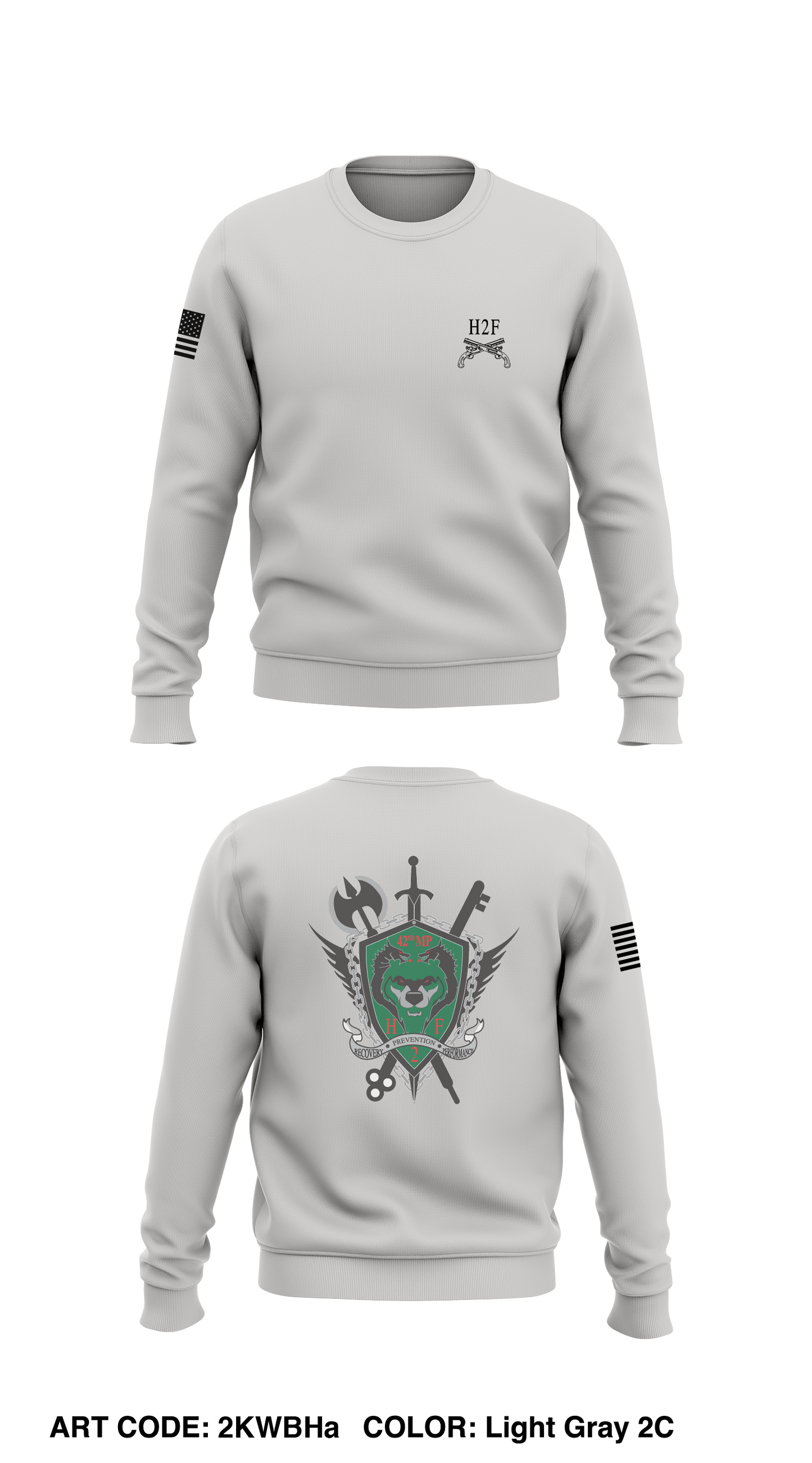 42ND MP  Store 1 Core Men's Crewneck Performance Sweatshirt - 2KWBHa