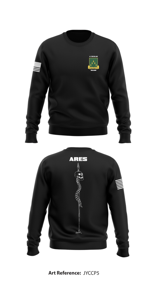 Ares Platoon Store 1 Core Men's Crewneck Performance Sweatshirt - JYcCp5