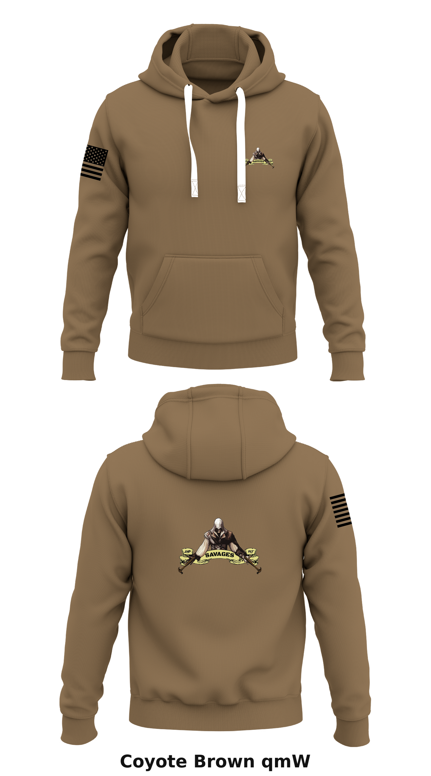 Savages 2nd Platoon  Store 1  Core Men's Hooded Performance Sweatshirt - qmW