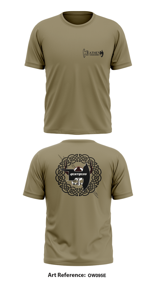 Heathens, DEMON Co, 2-327th IN Store 1 Core Men's SS Performance Tee - ow095e