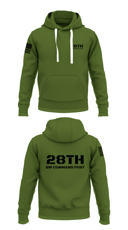 28th BW COMMAND POST Store 1  Core Men's Hooded Performance Sweatshirt - 52968517580