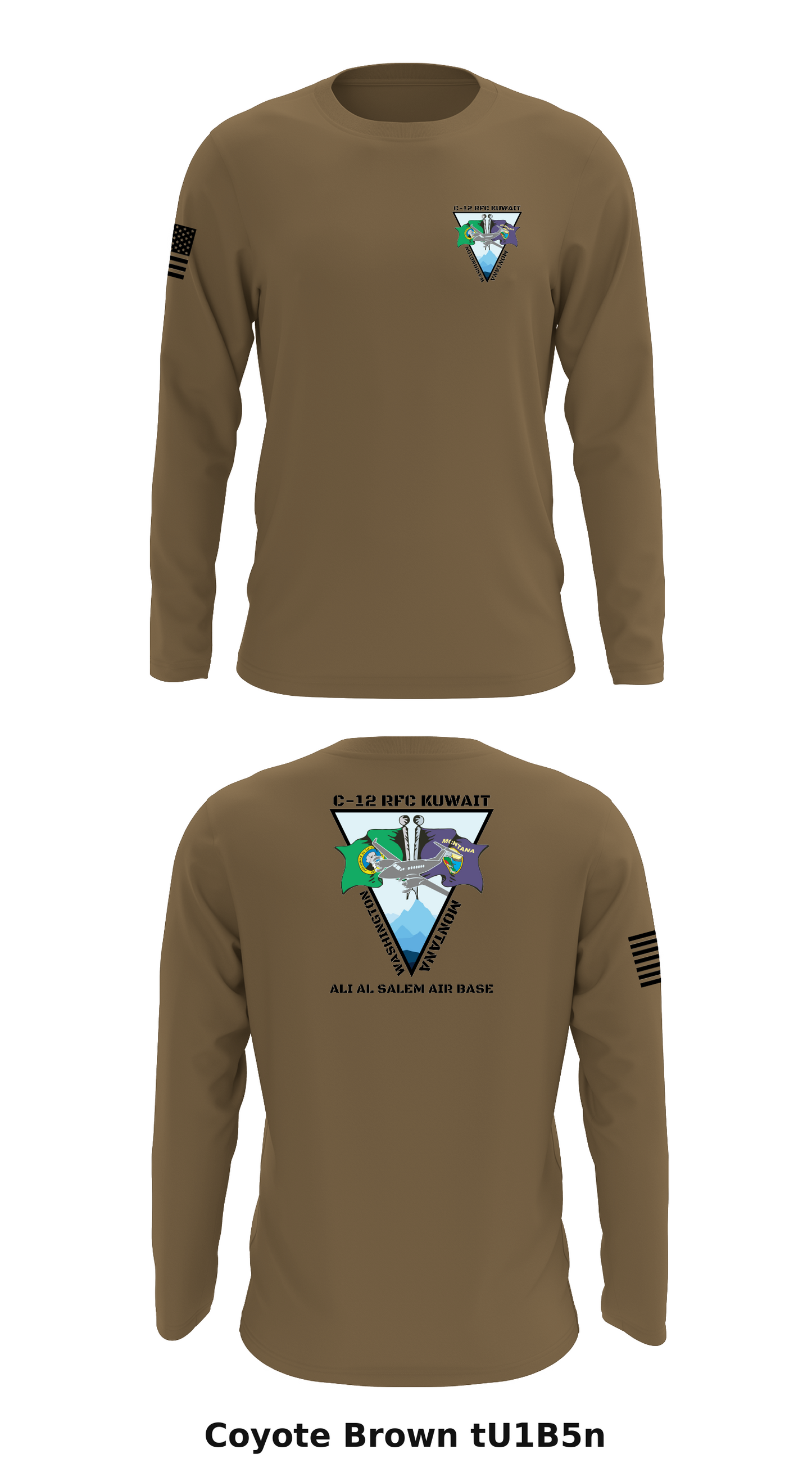 C-12 RFC Kuwait Store 1 Core Men's LS Performance Tee - tU1B5n