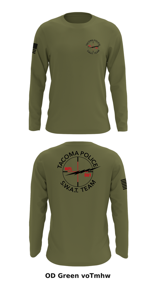 TPD SWAT Store 1 Core Men's LS Performance Tee - voTmhw