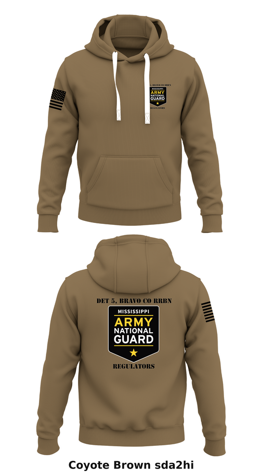 Det 5, Bravo Co RRBN Store 1  Core Men's Hooded Performance Sweatshirt - sda2hi
