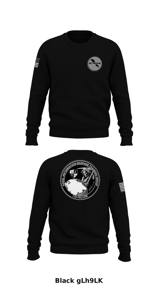 Naval Information Warfare Training Group FID FALLON Store 1 Core Men's Crewneck Performance Sweatshirt - gLh9LK