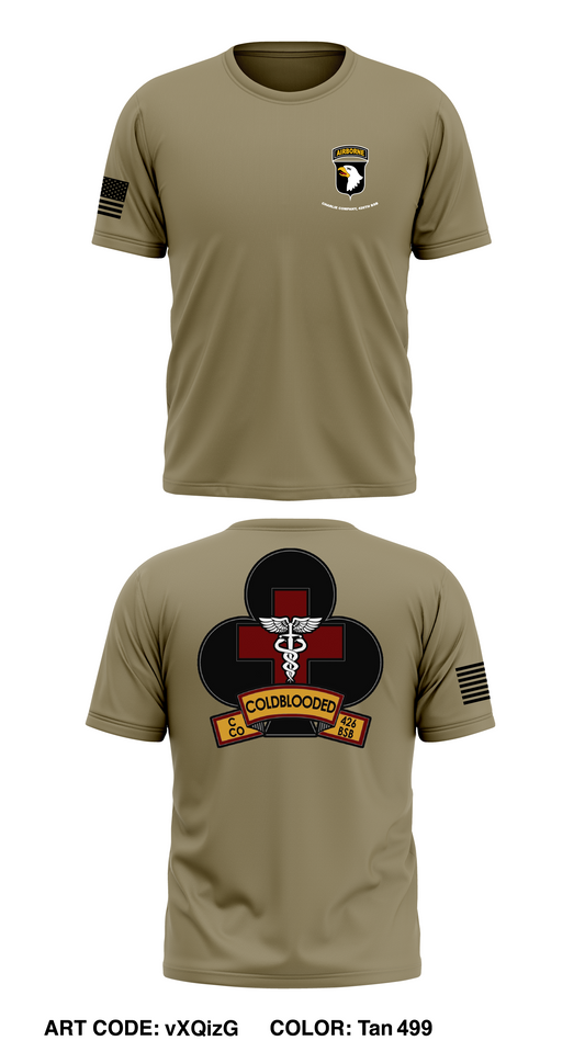 Charlie Company, 426th BSB Store 1 Core Men's SS Performance Tee - vXQizG