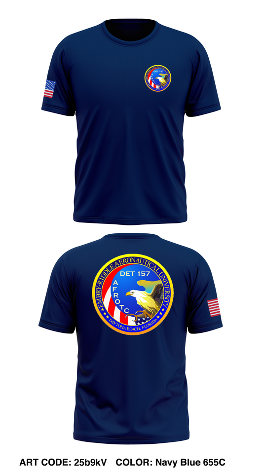 AFROTC Detachment 157 Store 1 Core Men's SS Performance Tee - 25b9kV