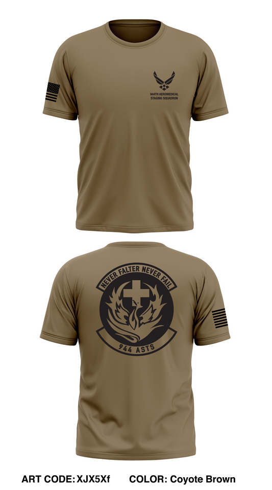 944th Aeromedical Staging Squadron (ASTS) Store 1 Core Men's SS Performance Tee - XJX5Xf