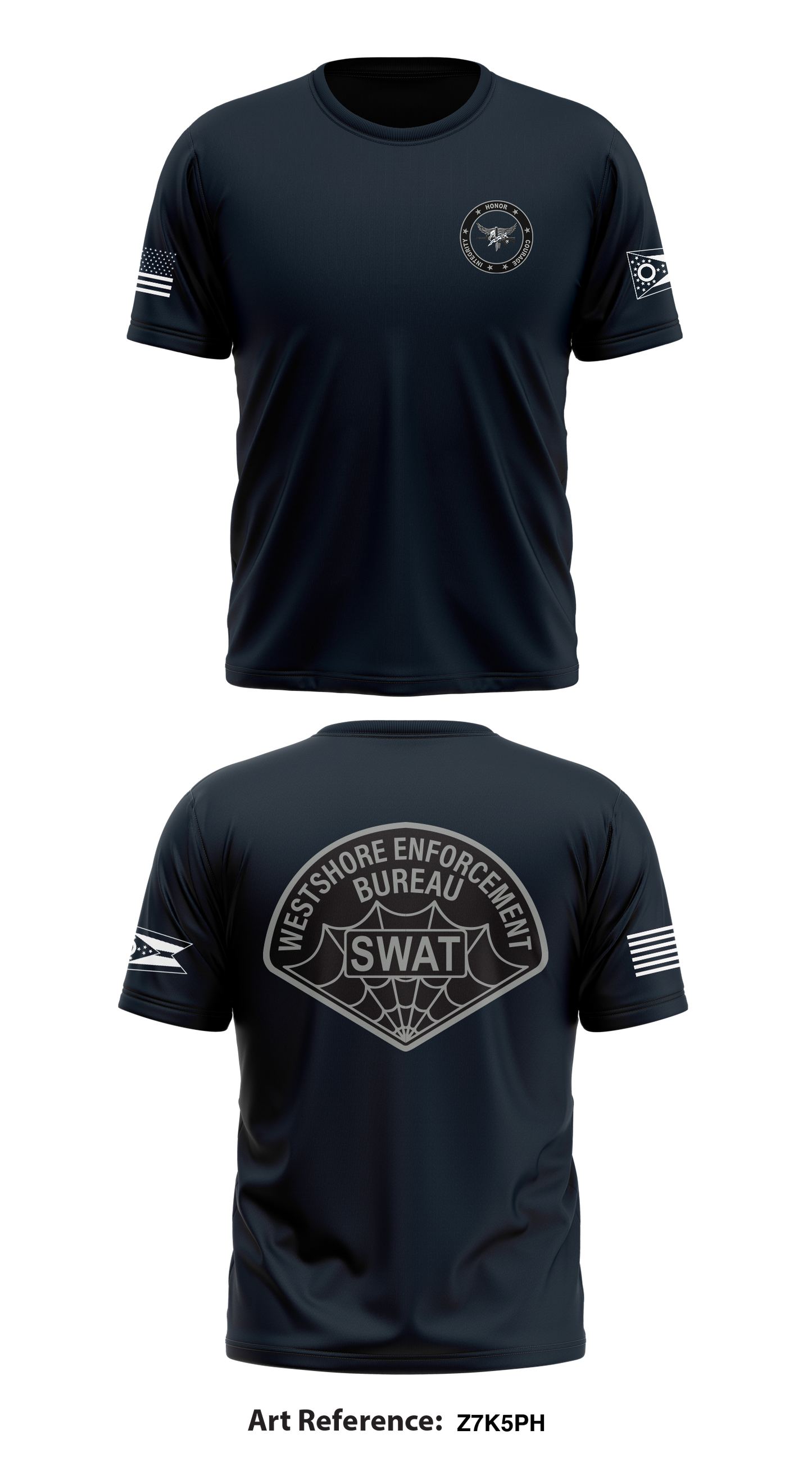 WEB SWAT Store 1 Core Men's SS Performance Tee - z7K5Ph