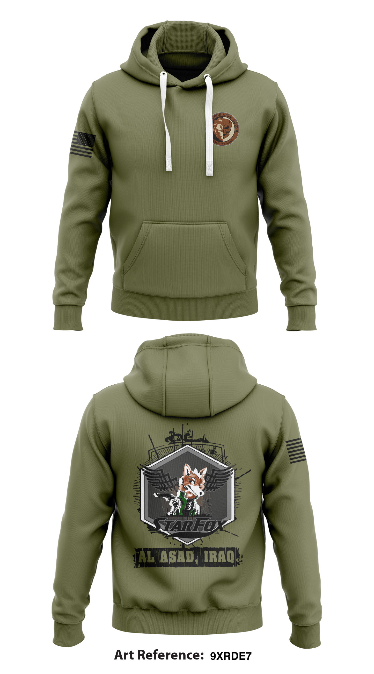 TF Lion Starfox Store 1  Core Men's Hooded Performance Sweatshirt - 9XrDE7