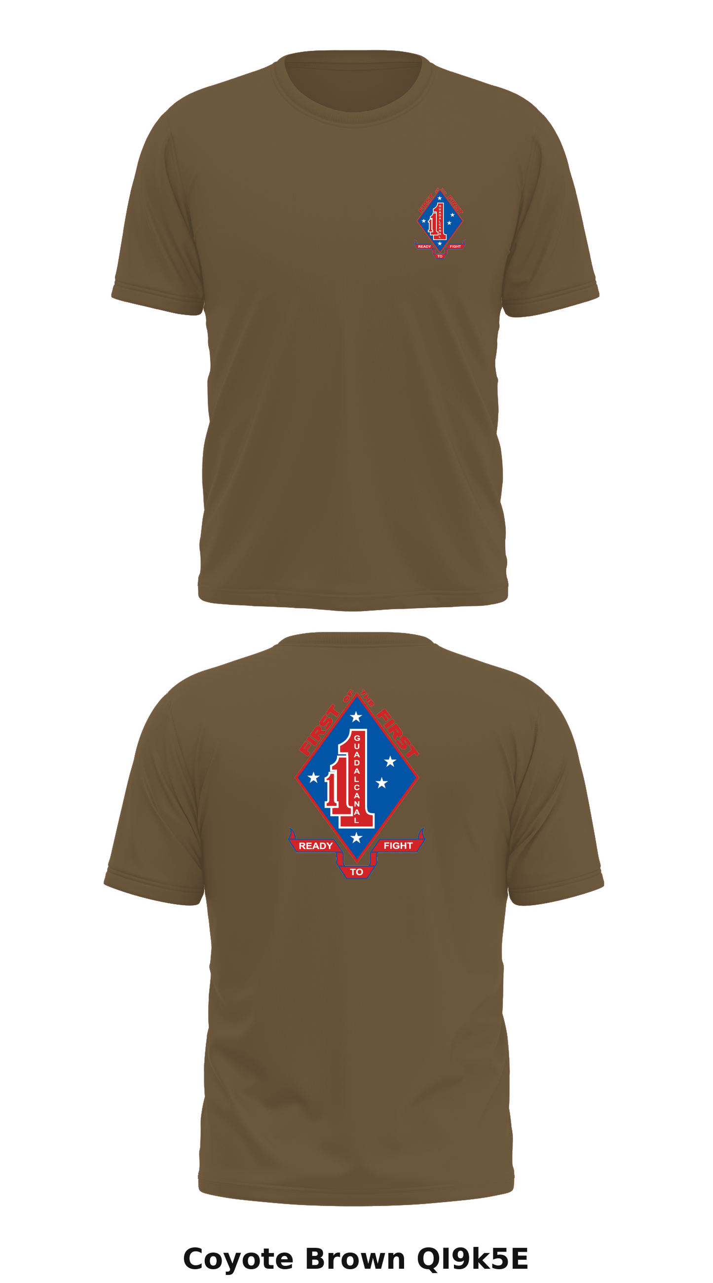 Weapons Co. 1st Bn 1st Mar Store 1 Core Men's SS Performance Tee - QI9k5E
