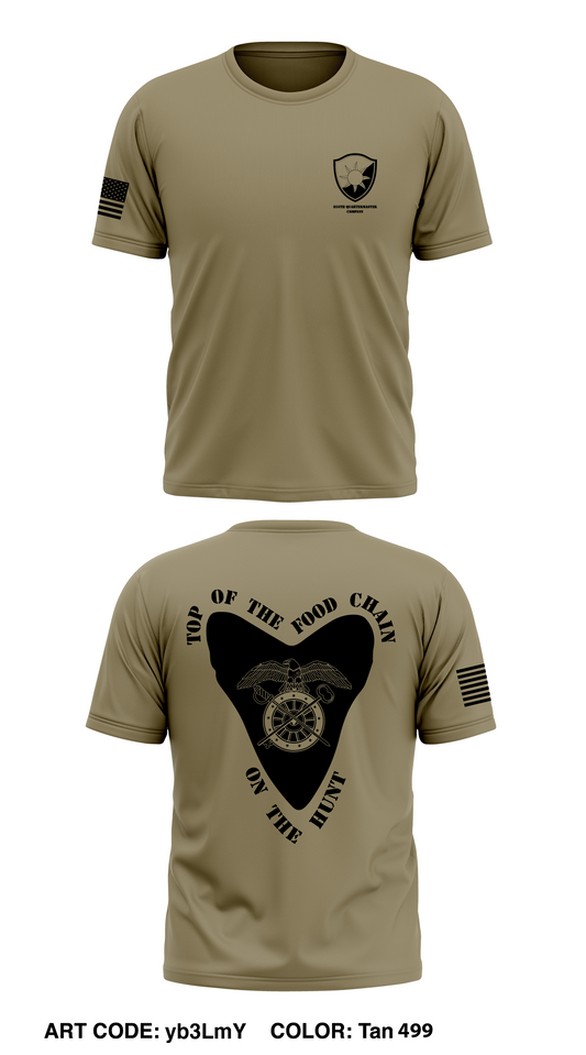 856th QM Co, Arcadia FL Store 1 Core Men's SS Performance Tee - yb3LmY