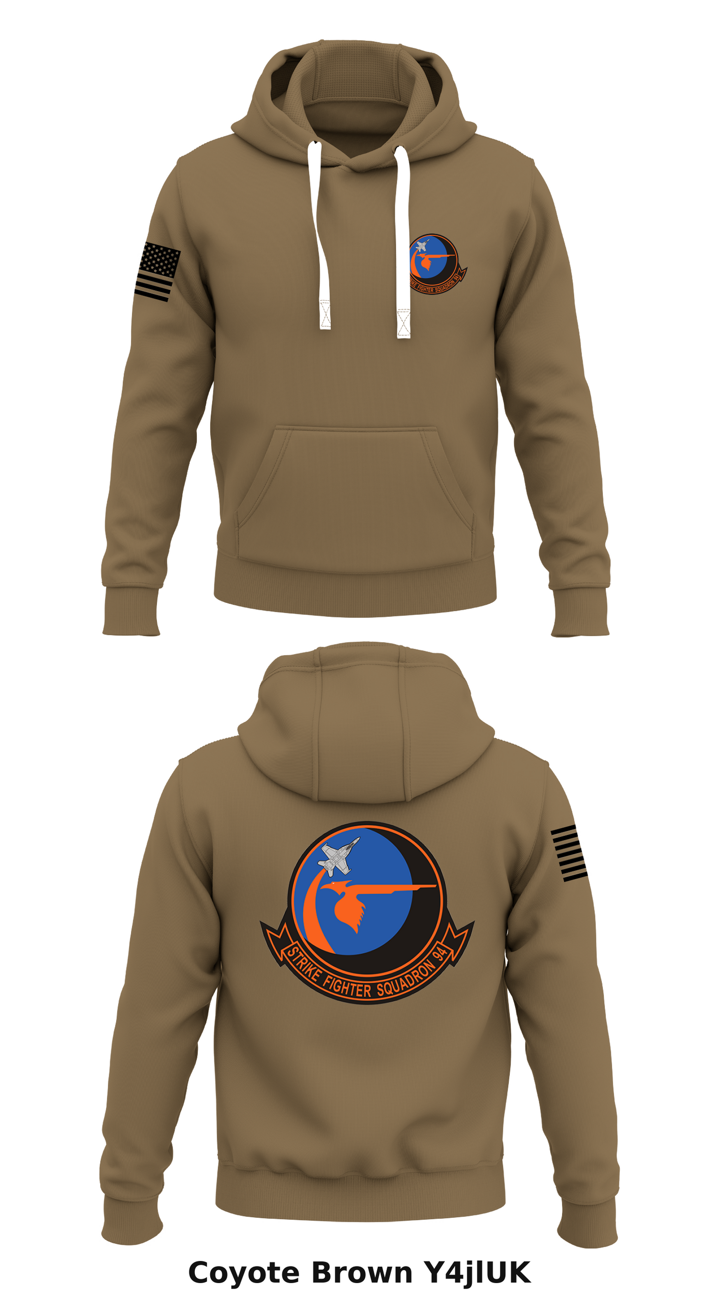 VFA 94 Store 1  Core Men's Hooded Performance Sweatshirt - Y4jlUK