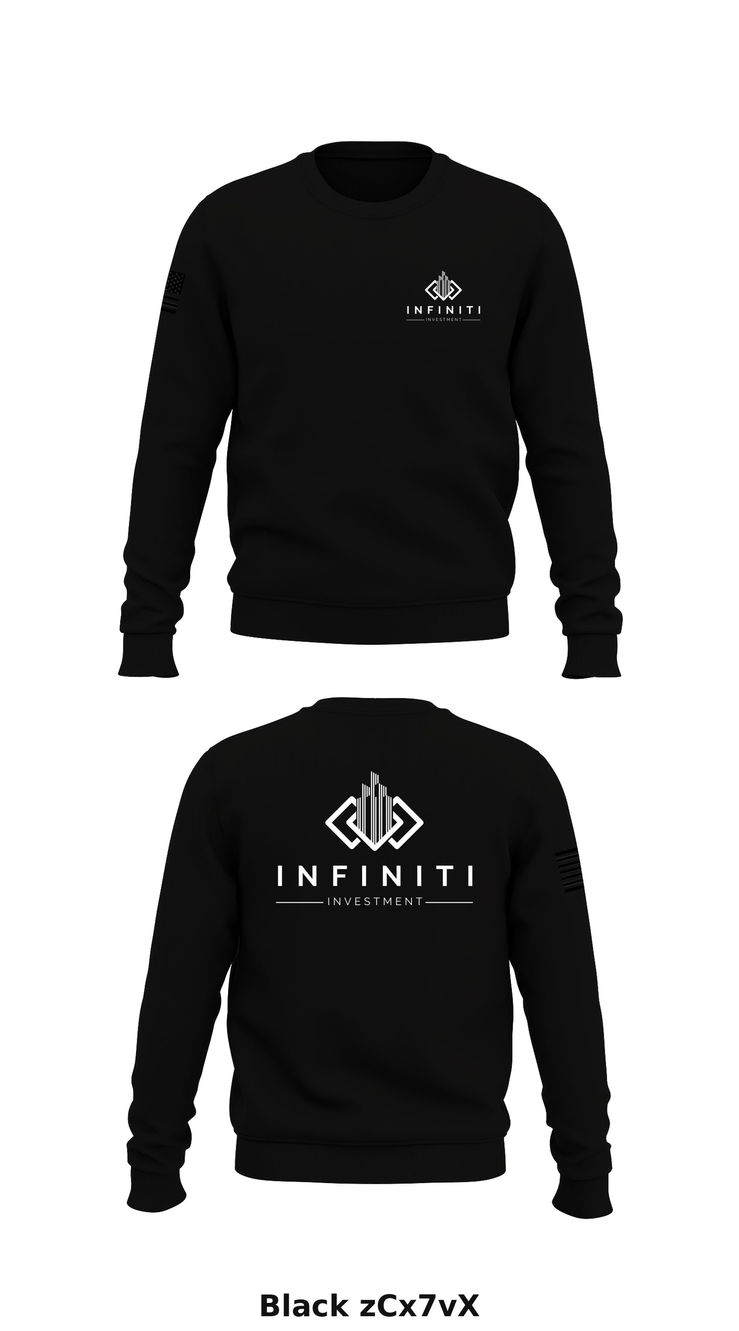 Infiniti Investment Solutions Store 1 Core Men's Crewneck Performance Sweatshirt - zCx7vX