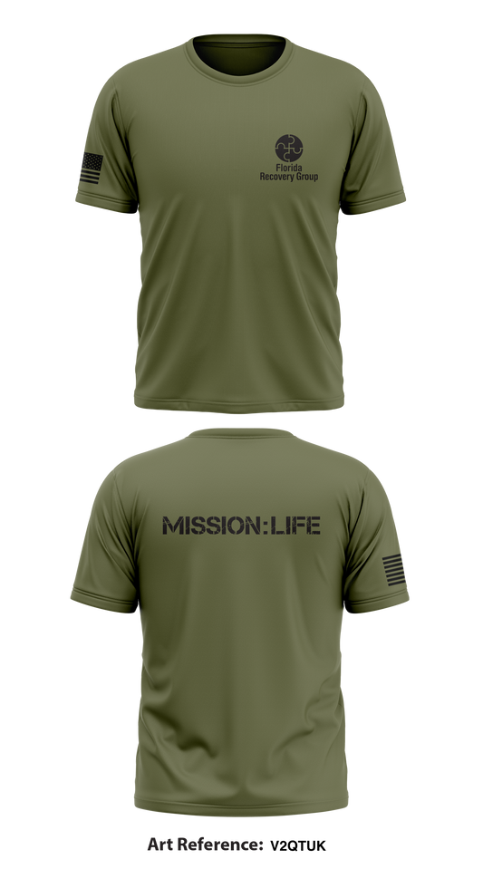 Florida Recovery Group Core Men's SS Performance Tee - v2qTuk