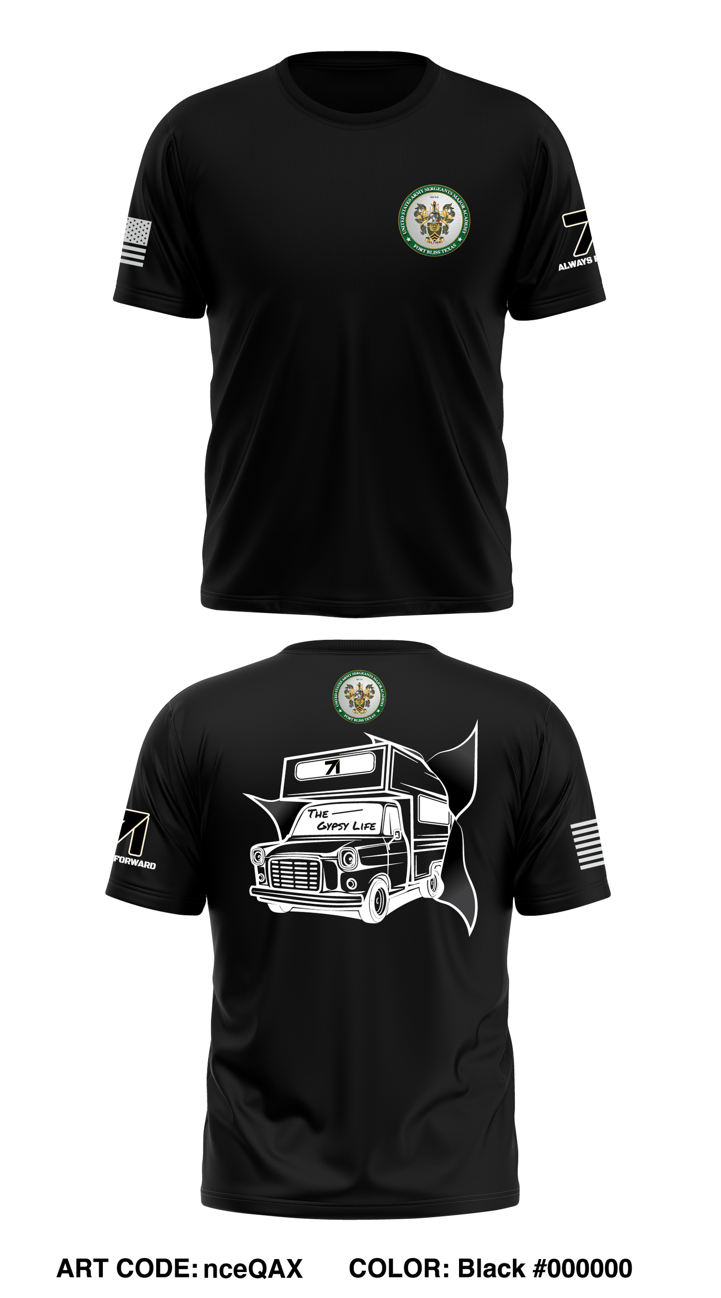NCOLCoE SMC Class 71 Store 1 Core Men's SS Performance Tee - nceQAX
