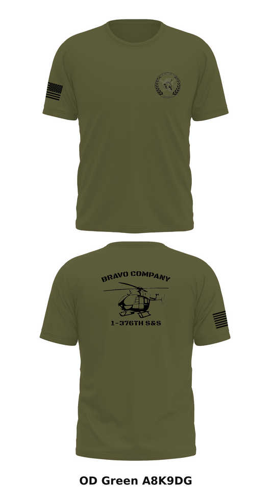 1-376th Store 1 Core Men's SS Performance Tee - A8K9DG