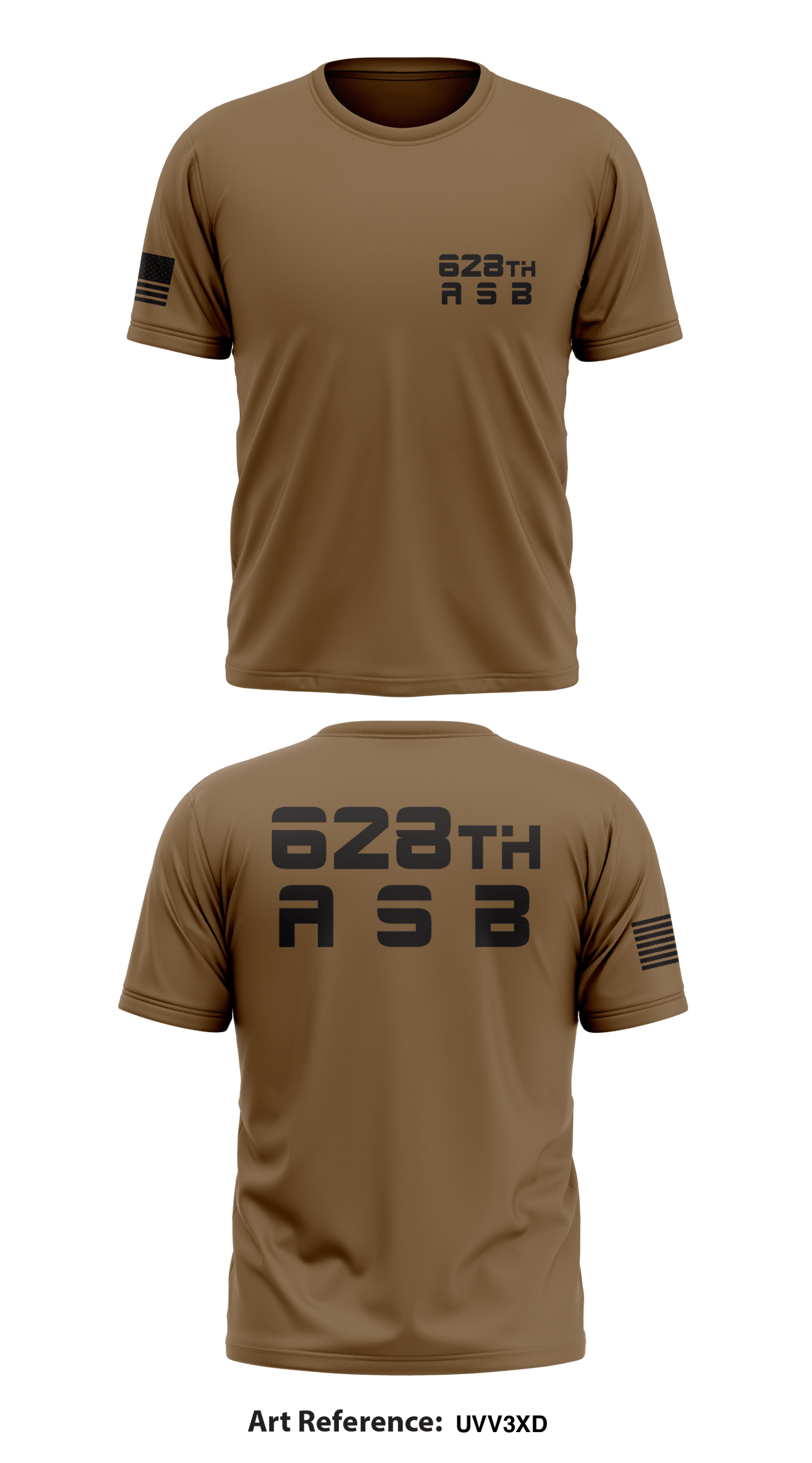 628th ASB Store 1 Core Men's SS Performance Tee - uvv3xD