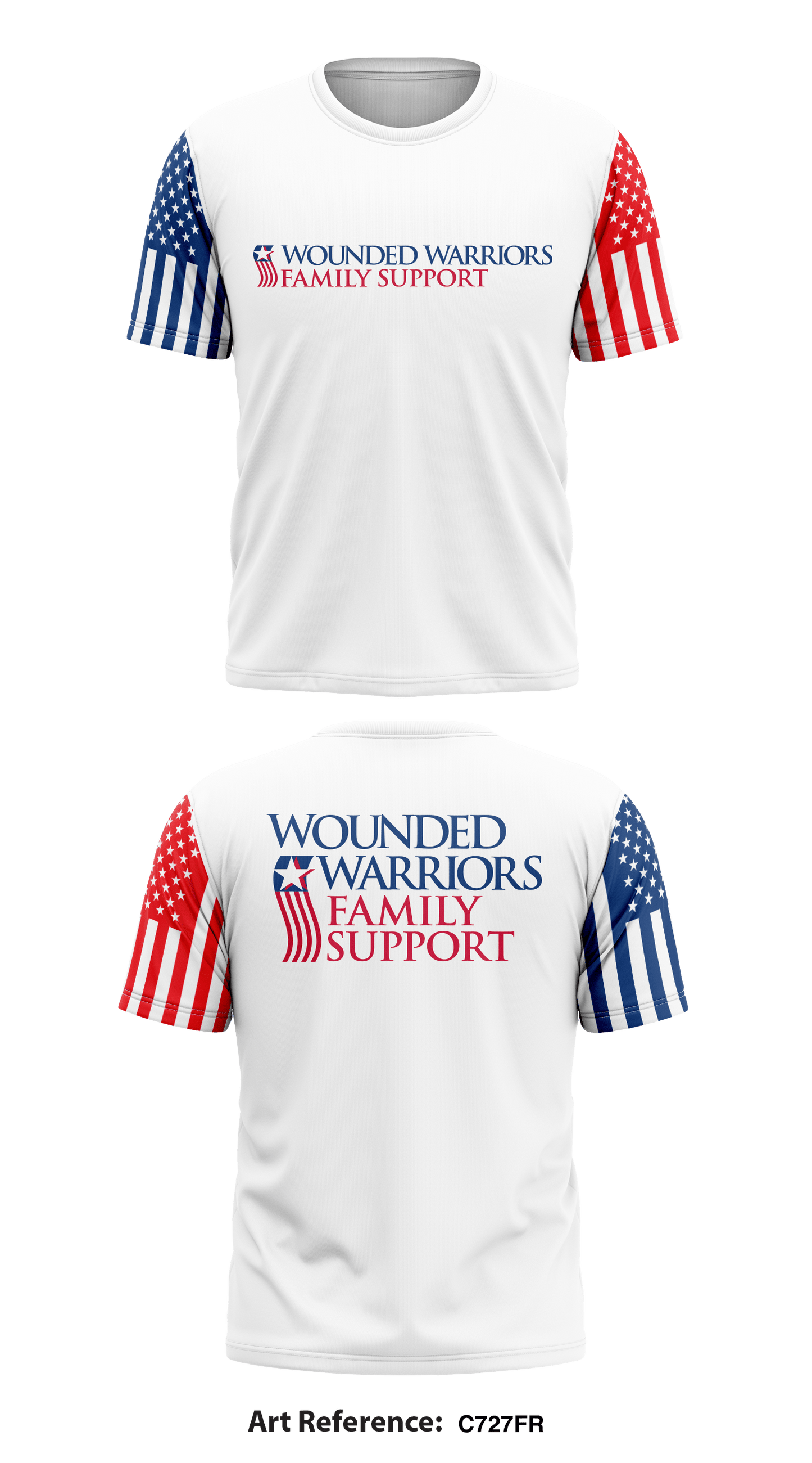 Wounded Warriors Family Support Store 1 Core Men's SS Performance Tee - c727fr