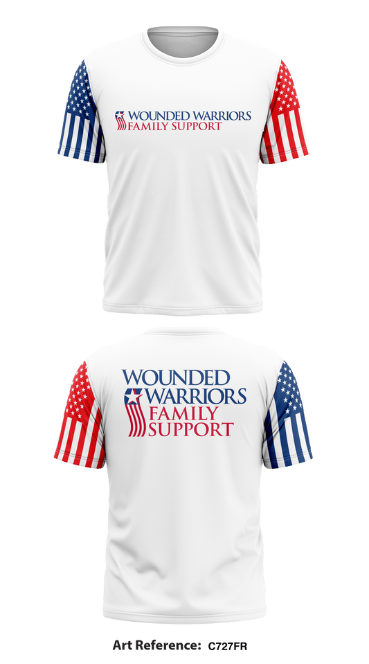 Wounded Warriors Family Support Store 1 Core Men's SS Performance Tee - c727fr