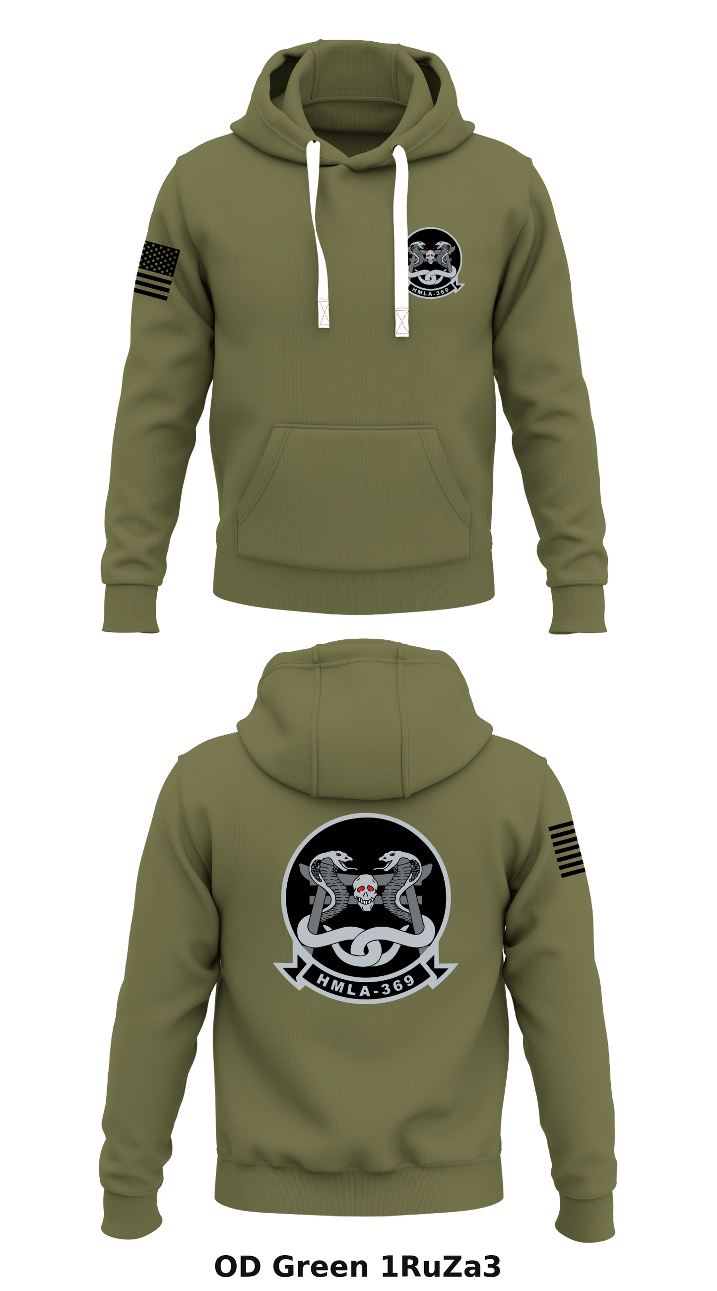 HMLA-369 Store 1  Core Men's Hooded Performance Sweatshirt - 1RuZa3