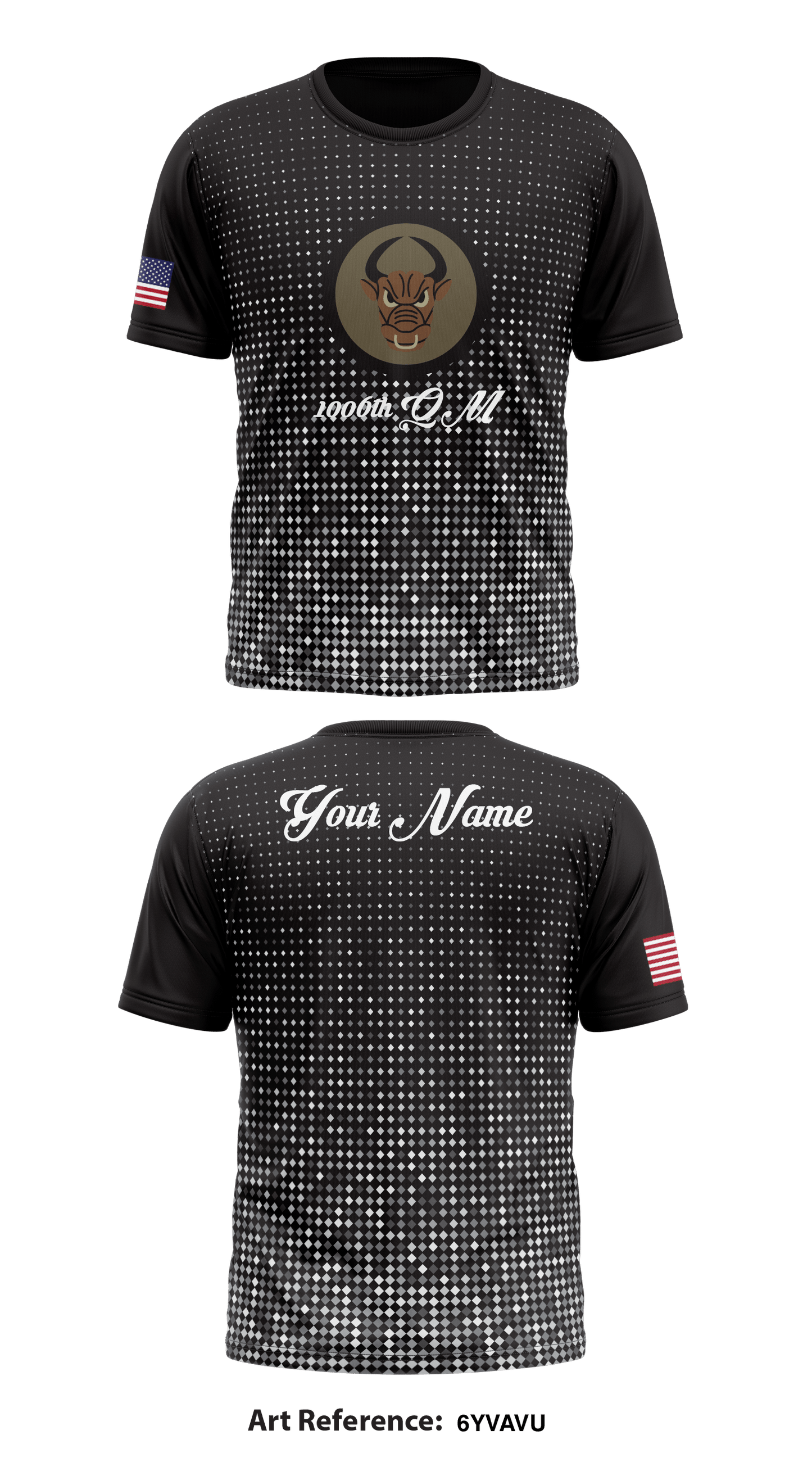 1006th QM Store 1 Core Men's SS Performance Tee - 6yvaVU
