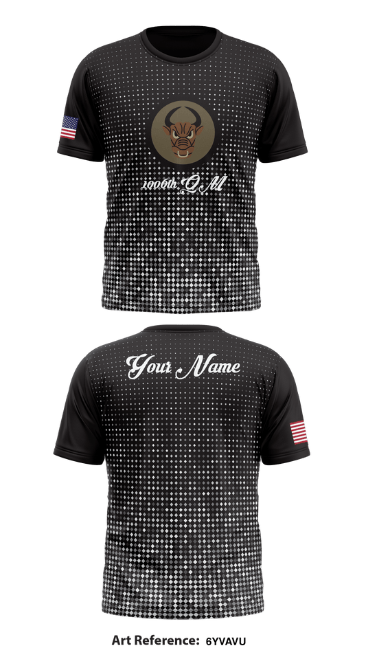 1006th QM Store 1 Core Men's SS Performance Tee - 6yvaVU