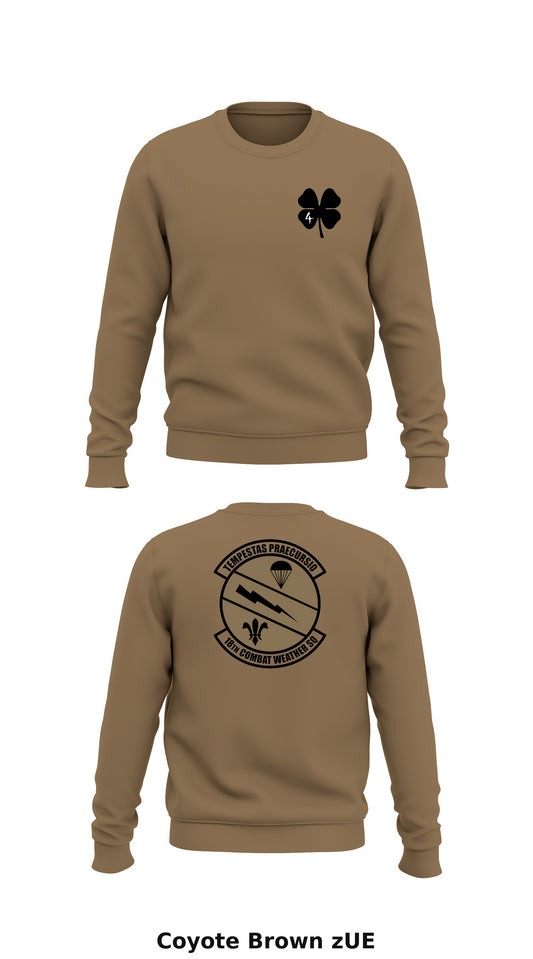 Detachment 4, 18th Combat Weather Squadron Store 1 Core Men's Crewneck Performance Sweatshirt - zUE