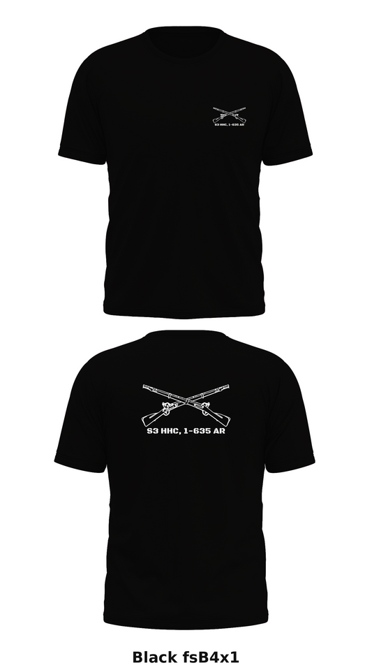 HHC, 1 BN, 635 AR Store 1 Core Men's SS Performance Tee - fsB4x1