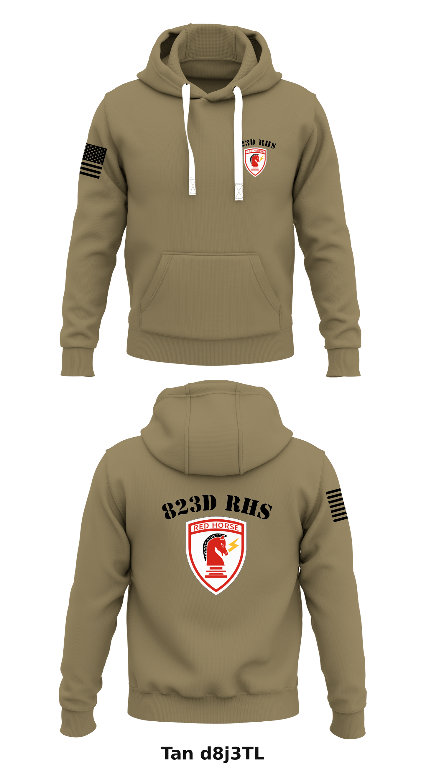 823d RHS Store 1  Core Men's Hooded Performance Sweatshirt - d8j3TL