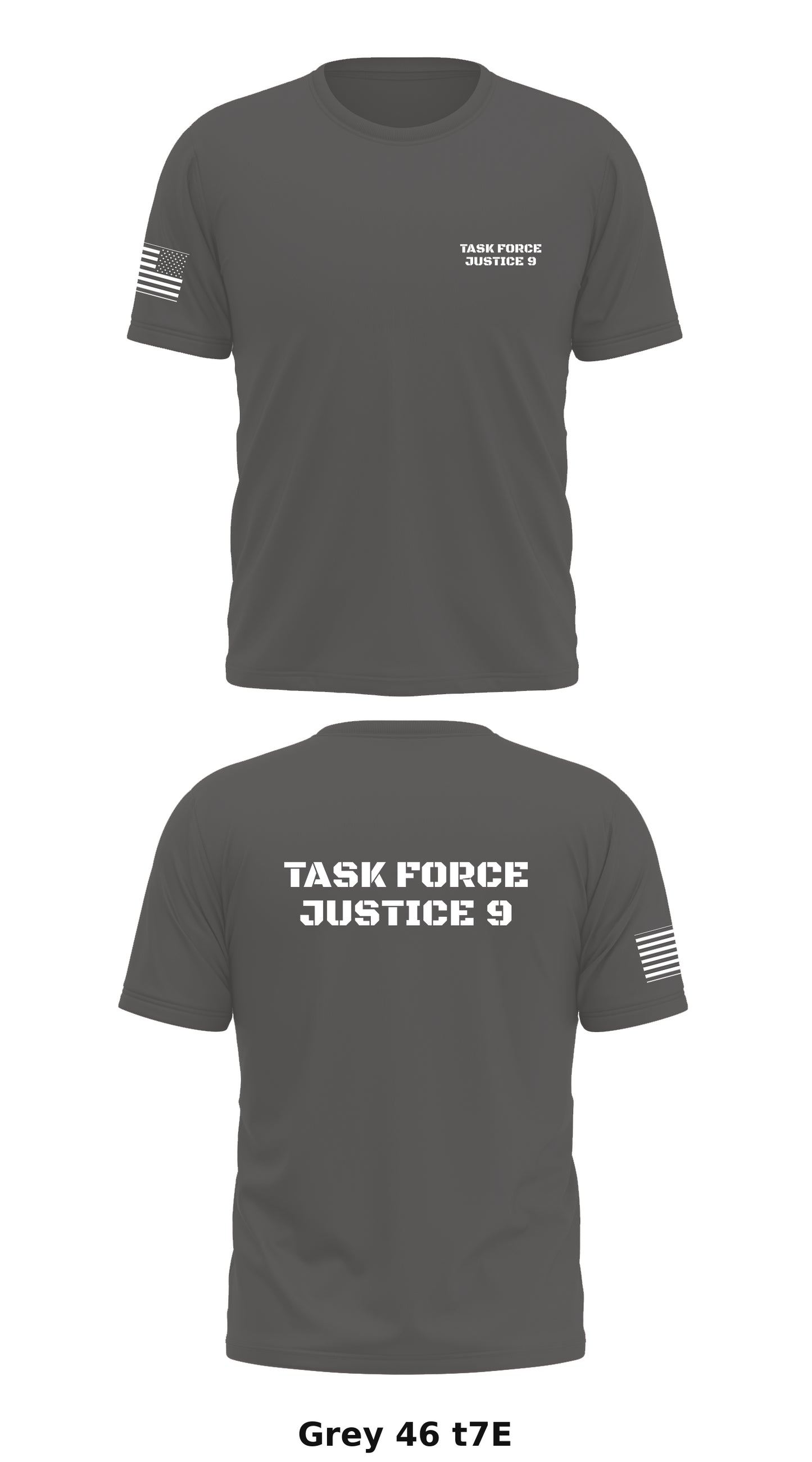 Task Force Justice 9 Store 1 Core Men's SS Performance Tee - t7E